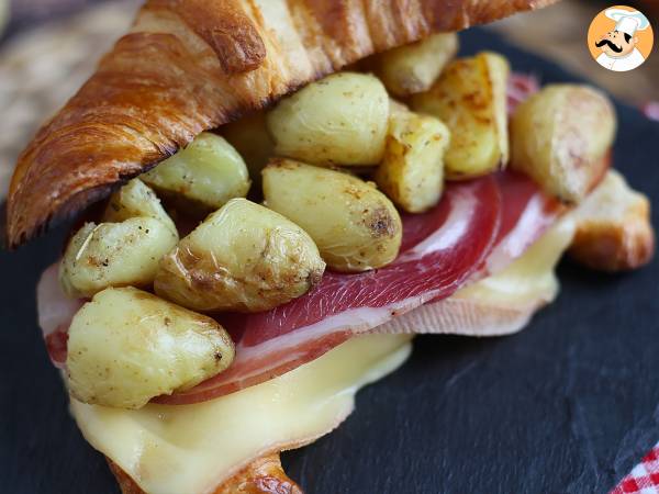 Raclette-croissant-sandwich til en lækker brunch! - foto 3