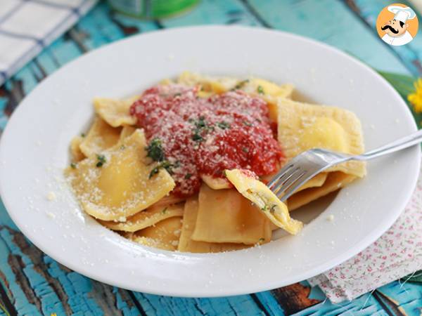 Ricotta-ravioli, trin-for-trin opskrift - foto 2