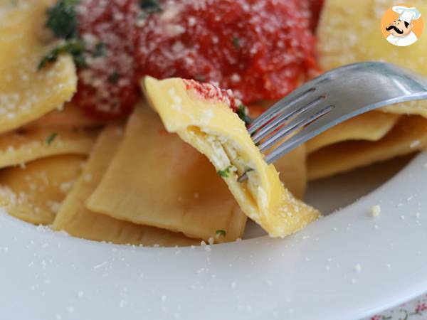 Ricotta-ravioli, trin-for-trin opskrift - foto 3