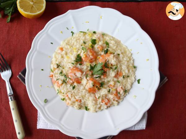 Risotto med rejer og citron, en elegant og nem forret - foto 3