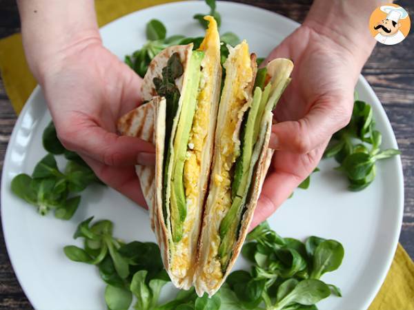 Ristet wrap i brunch-stil - Tortilla Wrap Hack