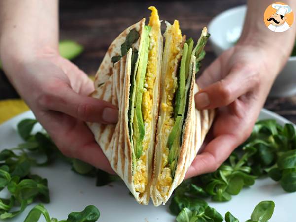 Ristet wrap i brunch-stil - Tortilla Wrap Hack - foto 4