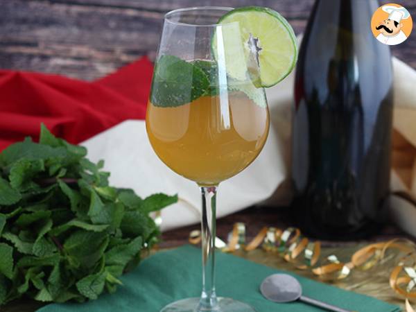 Royal champagne mojito