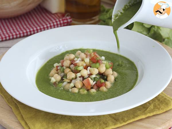 Salatsuppe og kikærtesalat - foto 3