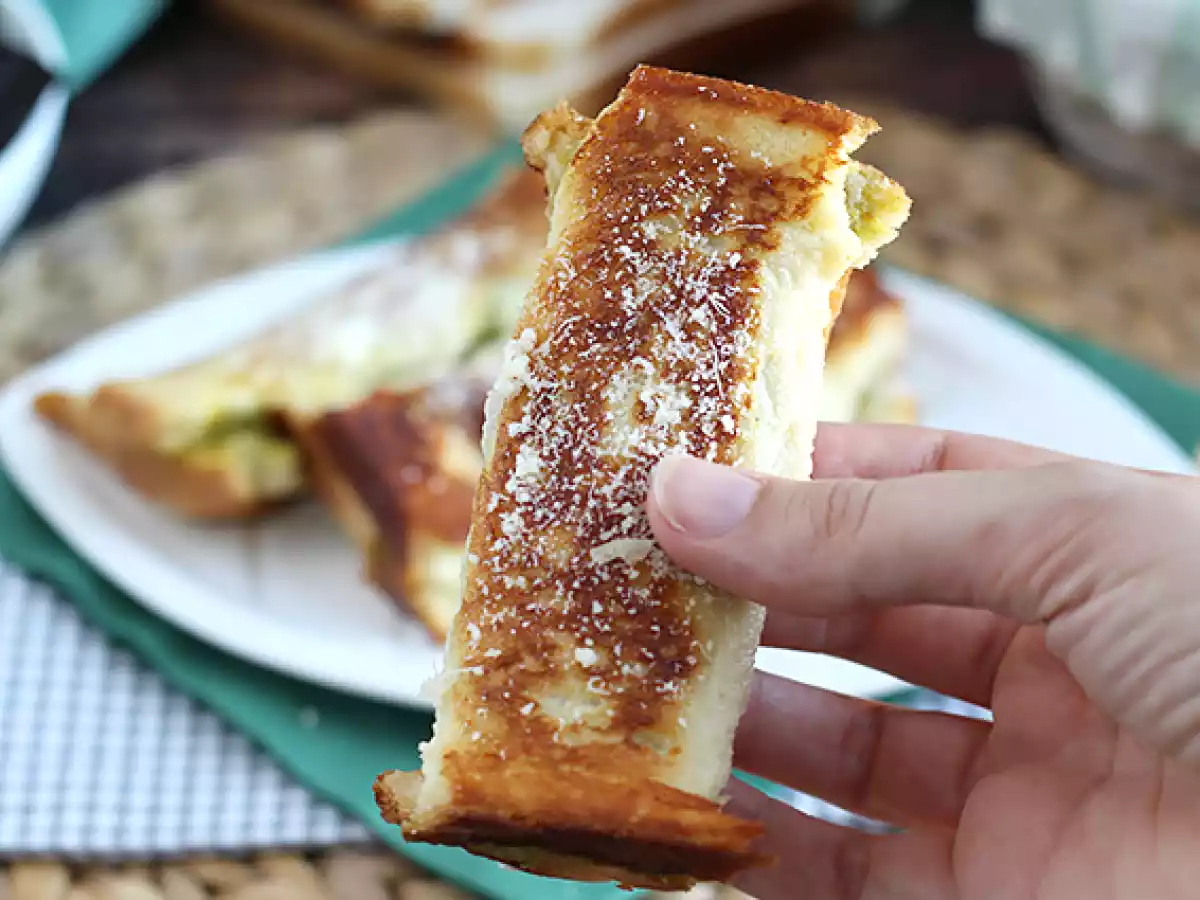 Salte arme riddere med pesto - foto 4