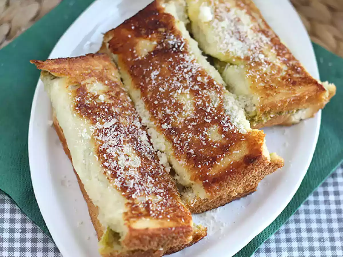 Salte arme riddere med pesto - foto 5