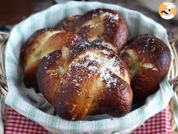 Saltkringler med mozzarella og rosmarin - foto 4