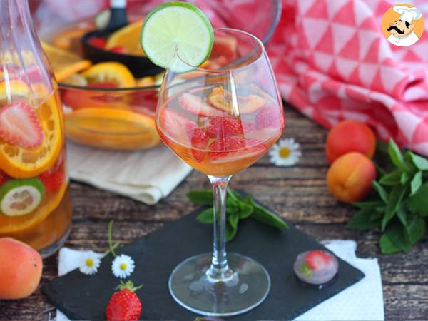 Sangria med hvidvin - Hvid Sangria