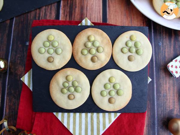 Shortbread med juletræ