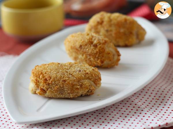 Skinkekroketter med Air Fryer: lidt olie, men lige så sprøde som altid!