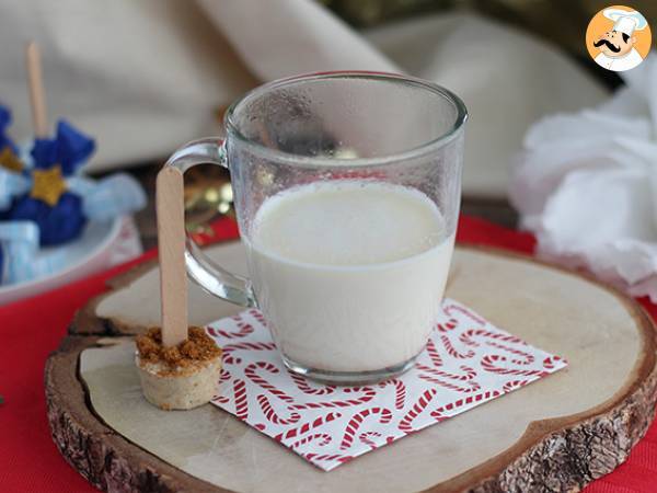 Slikkepinde med varm chokolade: hvid chokolade + speculoos - foto 2