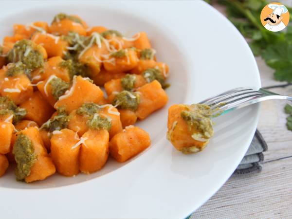 Søde kartoffel-gnocchi (nemme gnocchi)