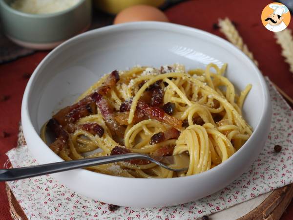 Spaghetti alla carbonara, den ægte italienske carbo-opskrift! - foto 4