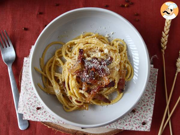 Spaghetti alla carbonara, den ægte italienske carbo-opskrift! - foto 6