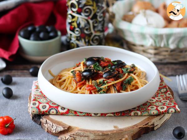 Spaghetti alla puttanesca, en hurtig og velsmagende forret