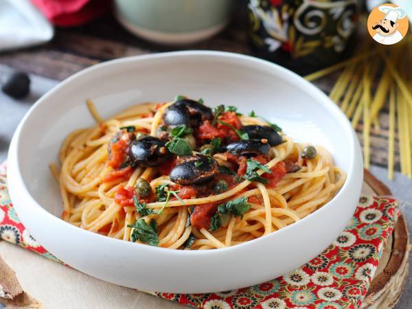 Spaghetti alla puttanesca, en hurtig og velsmagende forret - foto 3