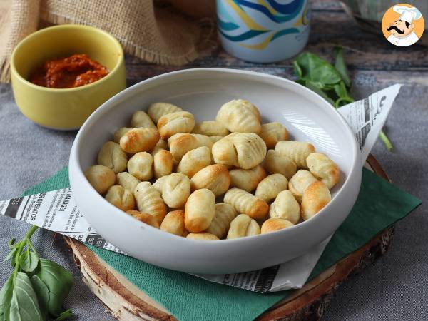 Sprøde, bløde gnocchi med Air fryer, klar på bare 10 minutter!