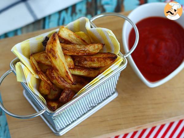 Sprøde pommes frites fra ovnen