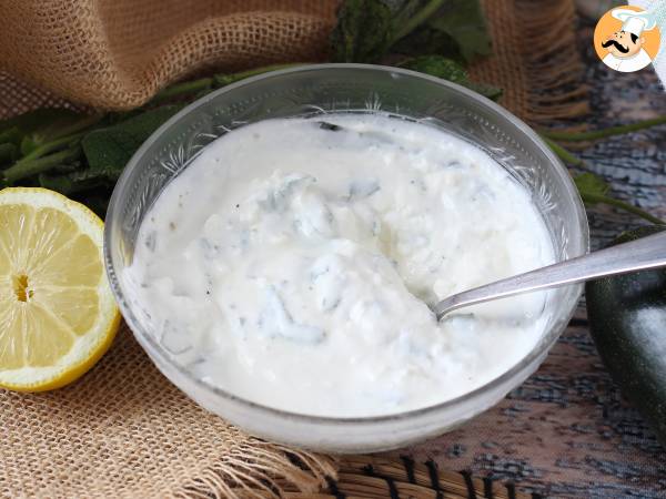 Superfrisk yoghurt, feta, citron og myntesauce! - foto 5