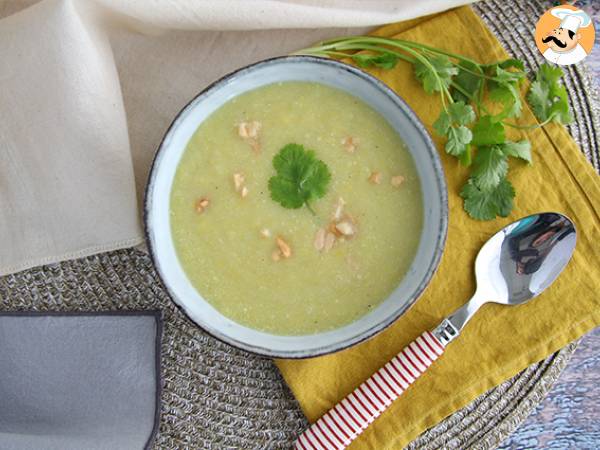 Suppe med porrer, kokosmælk og karry - foto 3