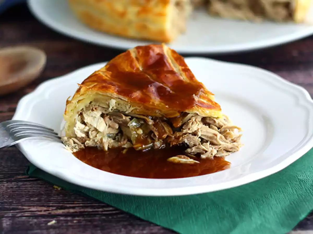 Tærte af perlehøne med foie gras - foto 4