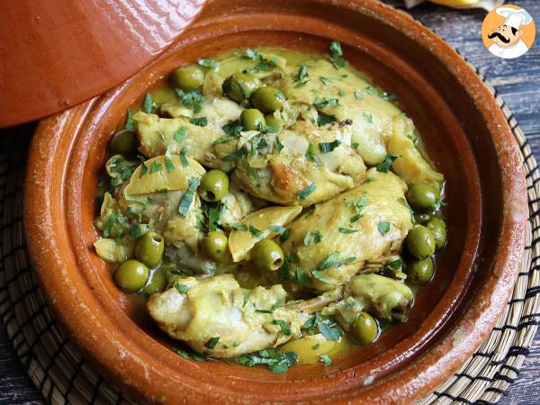 Tagine med kylling, citron og oliven (supernem at lave!) - foto 3