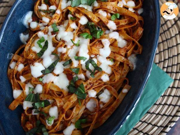 Tagliatelle al forno, antispild-opskriften til brug af pastarester - foto 4