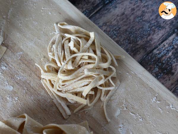 Tagliolini, den trinvise fremgangsmåde til at tilberede dem derhjemme - foto 2