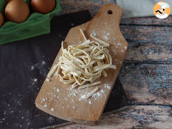 Tagliolini, den trinvise fremgangsmåde til at tilberede dem derhjemme - foto 3