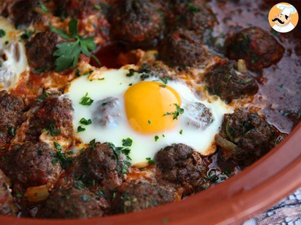 Tajine af kefta (hakkede kødboller med krydderier og urter) - foto 3