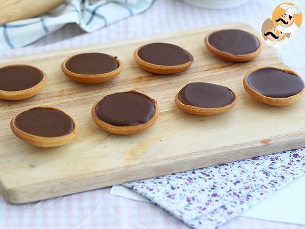 Tarteletter med karamel og chokolade - foto 2