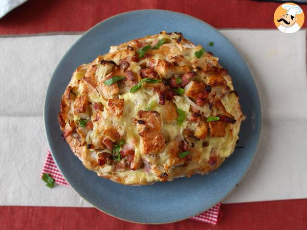 Tartiflette-agtigt fyldt pindsvinebrød - foto 6