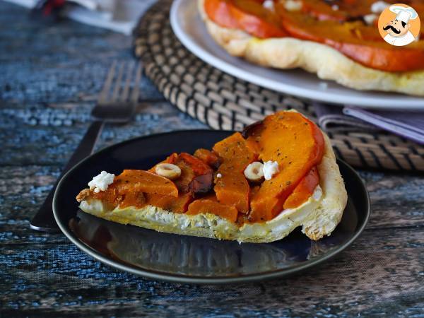 Tatin af græskar med gedeost og honning - foto 3