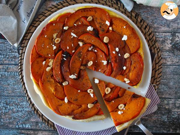 Tatin af græskar med gedeost og honning - foto 6