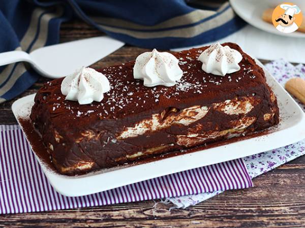 Tiramisu-log (trin-for-trin instruktioner)