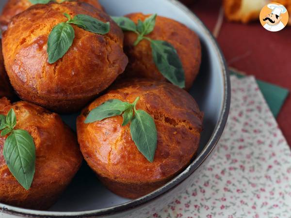 Tomatmuffins med smeltende mozzarellahjerte - foto 3