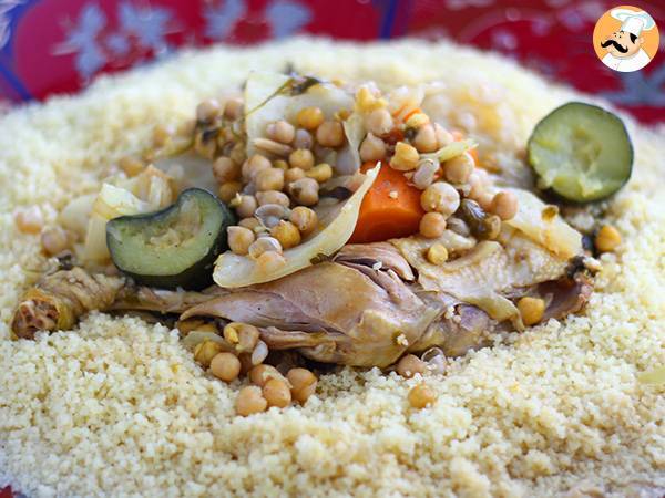 Traditionel marokkansk couscous med kylling - foto 2