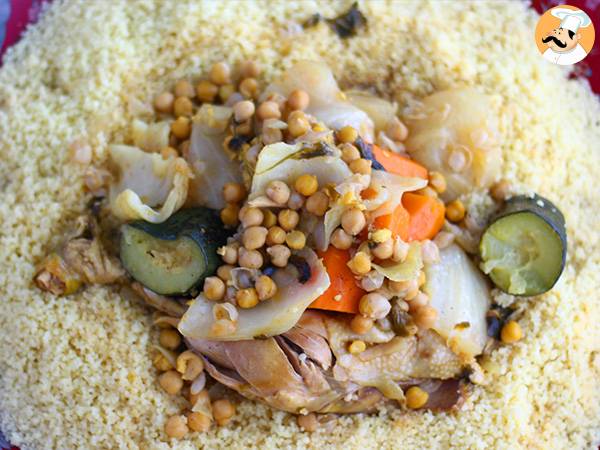 Traditionel marokkansk couscous med kylling - foto 3