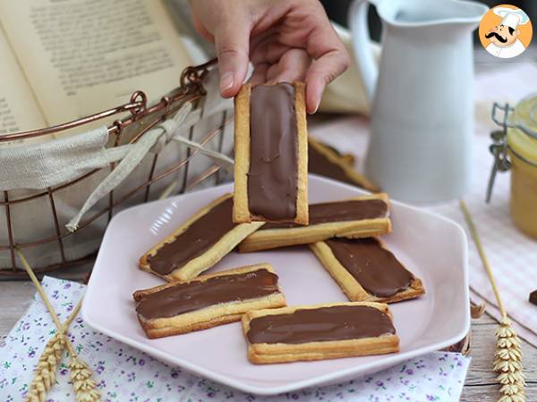 Twix-kiks med karamel og mælkechokolade - foto 3