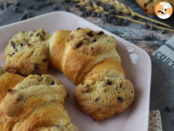 Ultra-gourmet, supernemme crookies. Den perfekte kombination af croissant og cookie! - foto 2