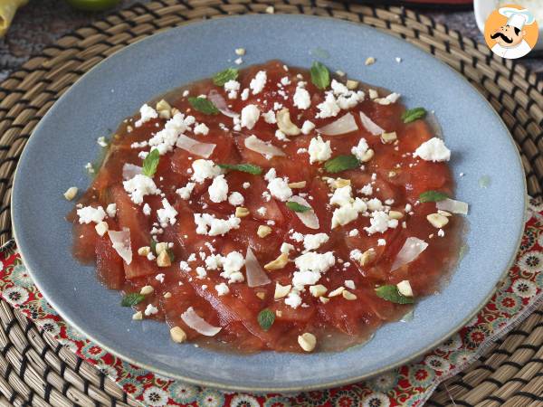 Vandmeloncarpaccio: den forfriskende sommerforret - foto 5