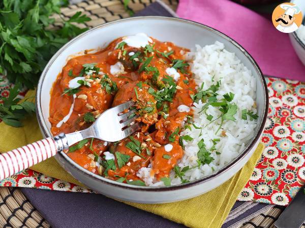 Vegansk Malai Kofta: kikærtefrikadeller med tomatsauce - foto 2