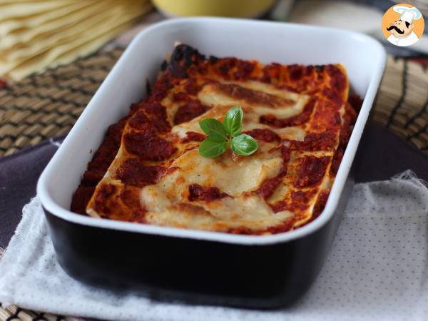 Vegetarisk lasagne (du vil ikke tro det!)