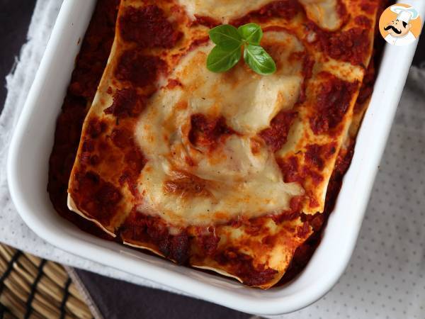 Vegetarisk lasagne (du vil ikke tro det!) - foto 2