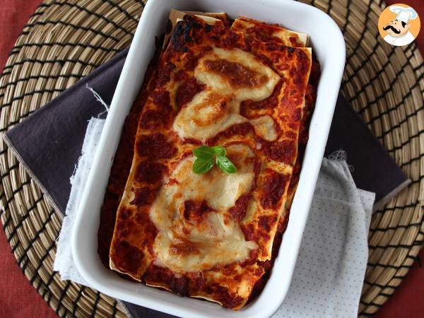 Vegetarisk lasagne (du vil ikke tro det!) - foto 5