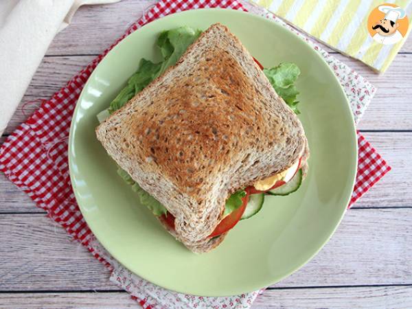 Vegetarisk sandwichklub - foto 2