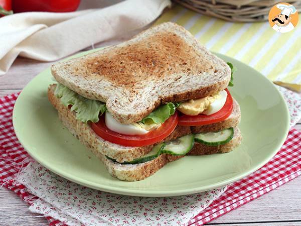 Vegetarisk sandwichklub - foto 3