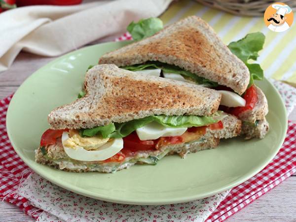 Vegetarisk sandwichklub - foto 4