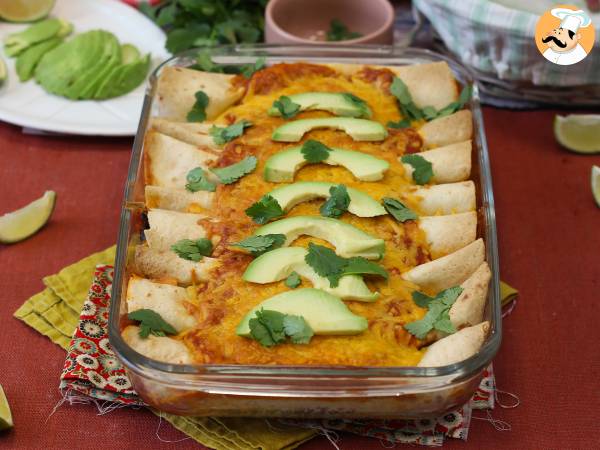 Vegetariske enchiladas