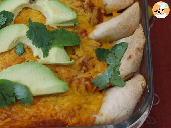 Vegetariske enchiladas - foto 5